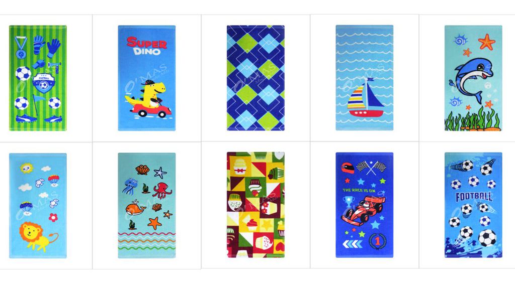 TOALLA DE NIÑO PARVULO  50X27CM | 12 UNID 0