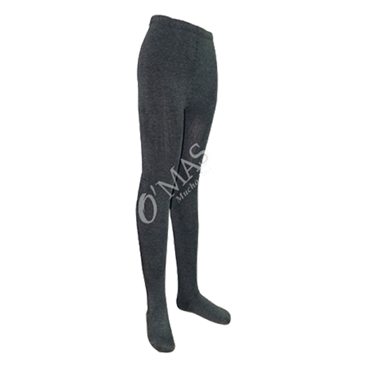 BALLERINA ESCOLAR GRIS LINEA  ALGODON  POLAR  TALLA 05-06| 12 UNID1