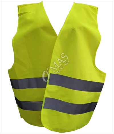 CHALECO REFLECTANTE 2 CINTAS | 12 UNID 0