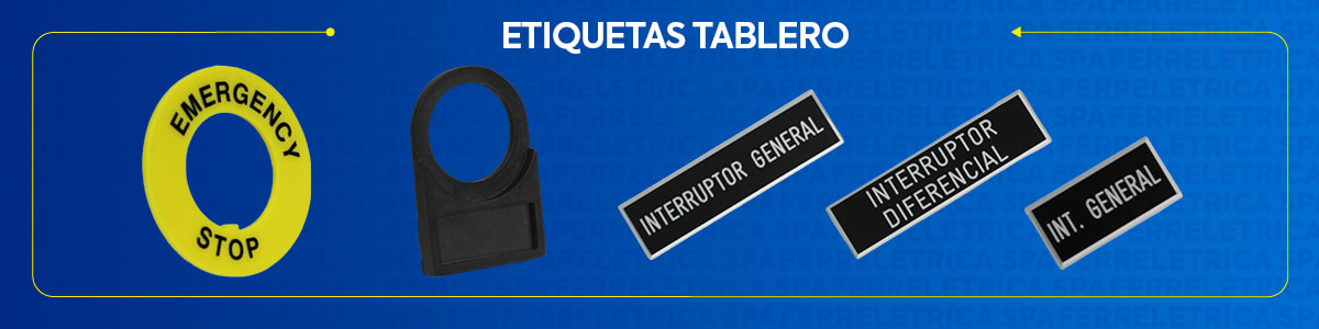 ETIQUETAS TABLERO