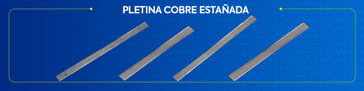 PLETINA COBRE ESTAÑADA