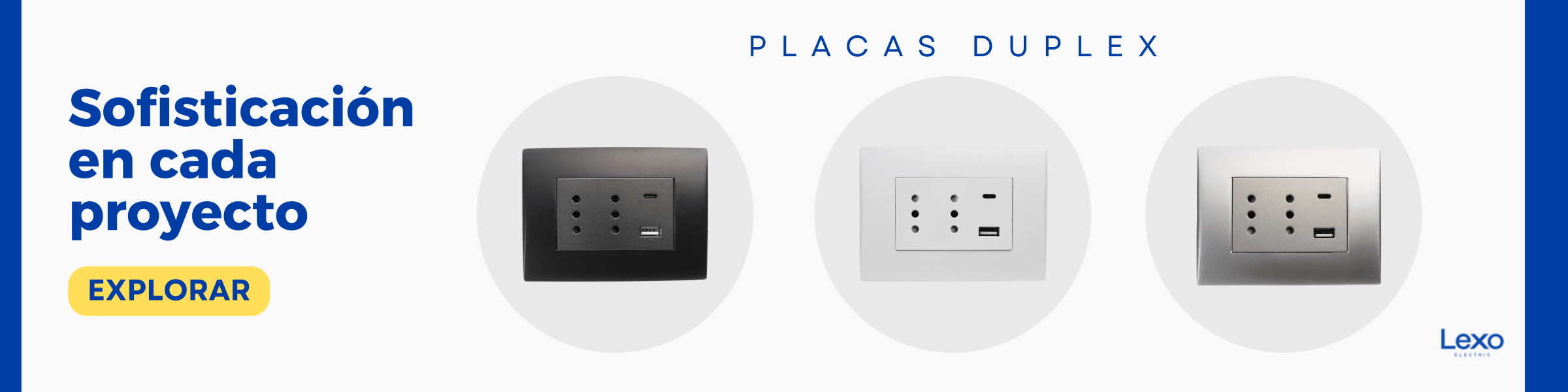 TOMACORRIENTE DÚPLEX LEXO