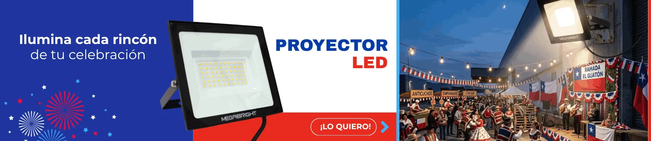 Proyector MEGABRIGHT