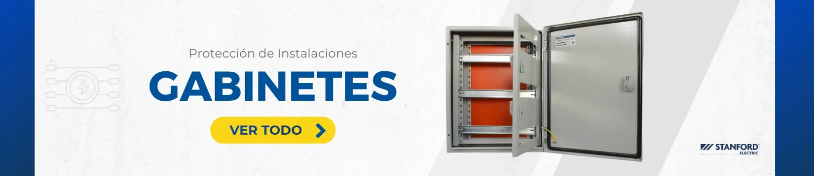 GABINETE METÁLICO 1 PUERTA C/C STANFORD