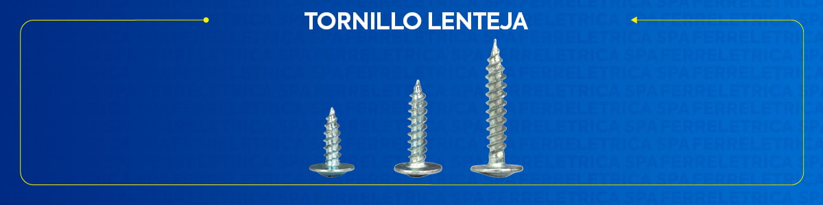 TORNILLO LENTEJA