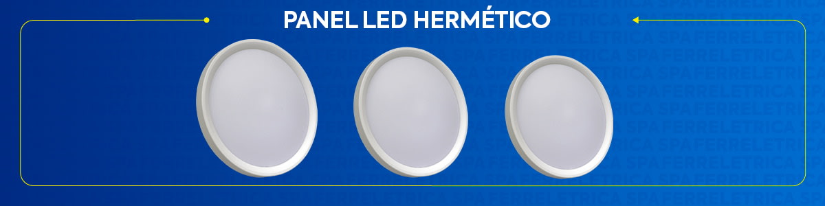 PANEL LED HERMETICO