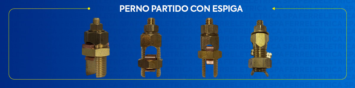 PERNO PARTIDO CON ESPIGA