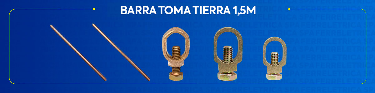 BARRA TOMA TIERRA 1,5M