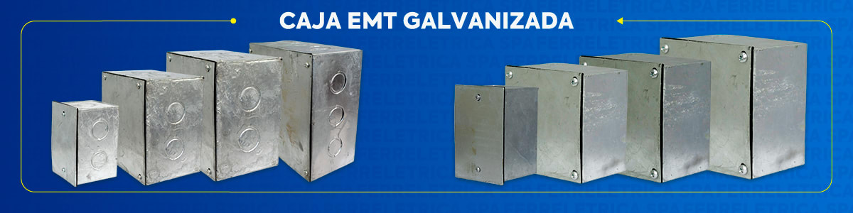 Caja Metalica Derivacion Galvanizada