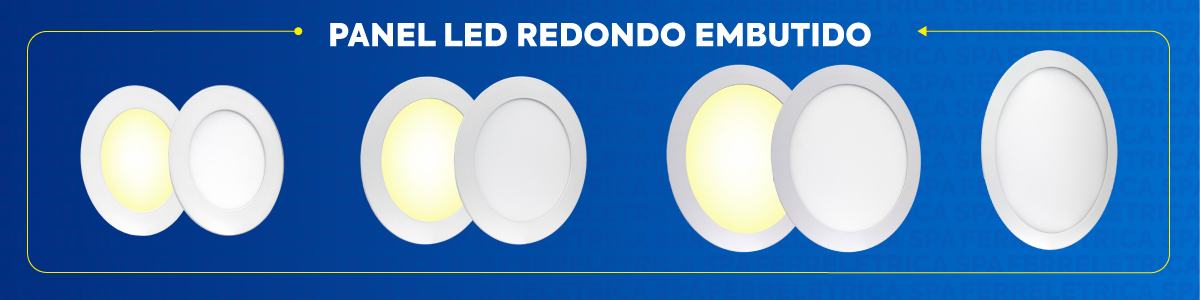 Paneles Led Embutidos redondo