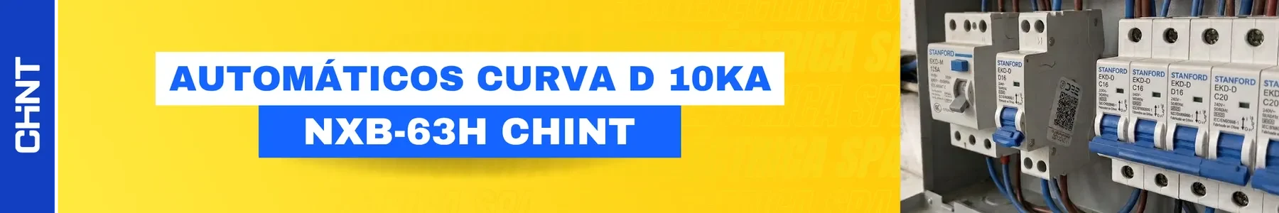 AUTOMATICOS CURVA D 10kA - NXB-63H CHINT