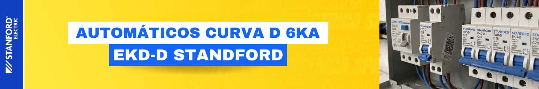 AUTOMATICOS CURVA D 6kA - EKDD STANDFORD