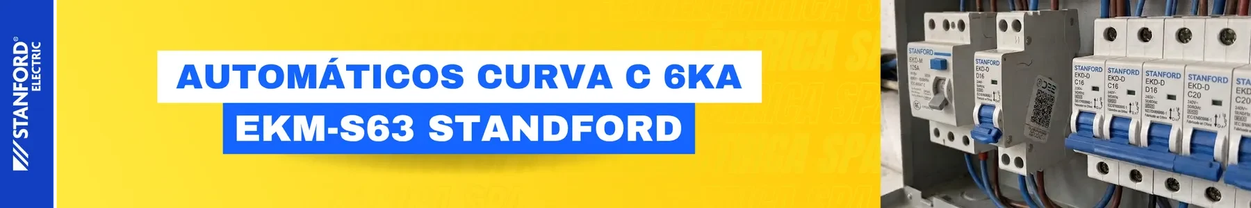 AUTOMATICOS CURVA C 6kA - EKM-S63 STANFORD