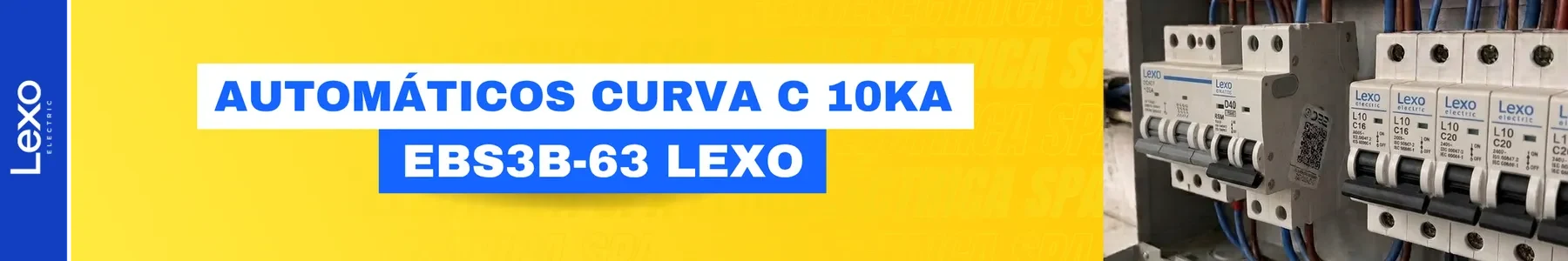 AUTOMATICOS CURVA C 10kA - EBS3B-63 LEXO