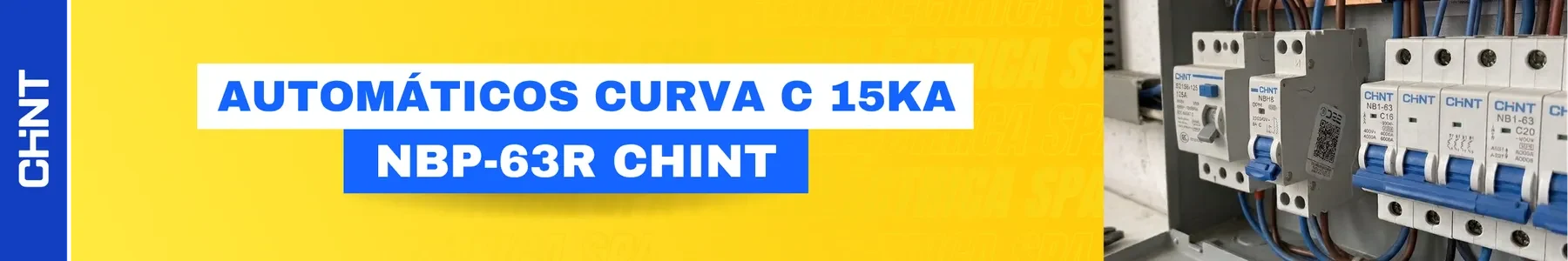 AUTOMATICOS CURVA C 15kA -  NBP-63R CHINT