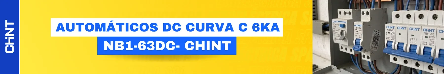 AUTOMATICOS DC CURVA C 6kA - NB1-63DC CHINT 