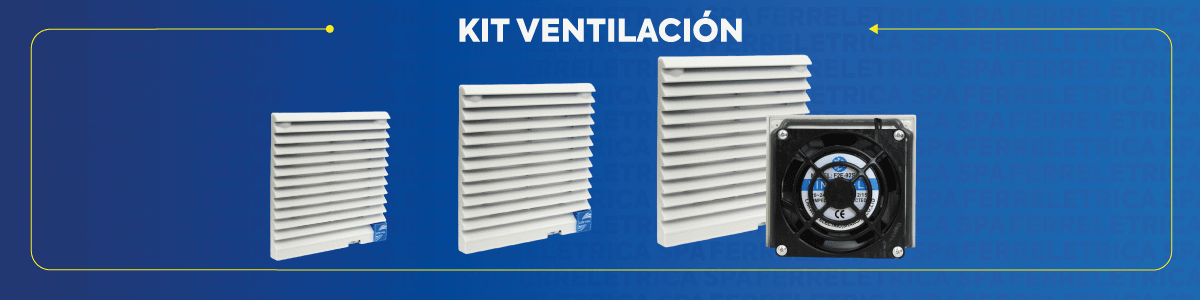 KIT VENTILACIÓN GABINETE