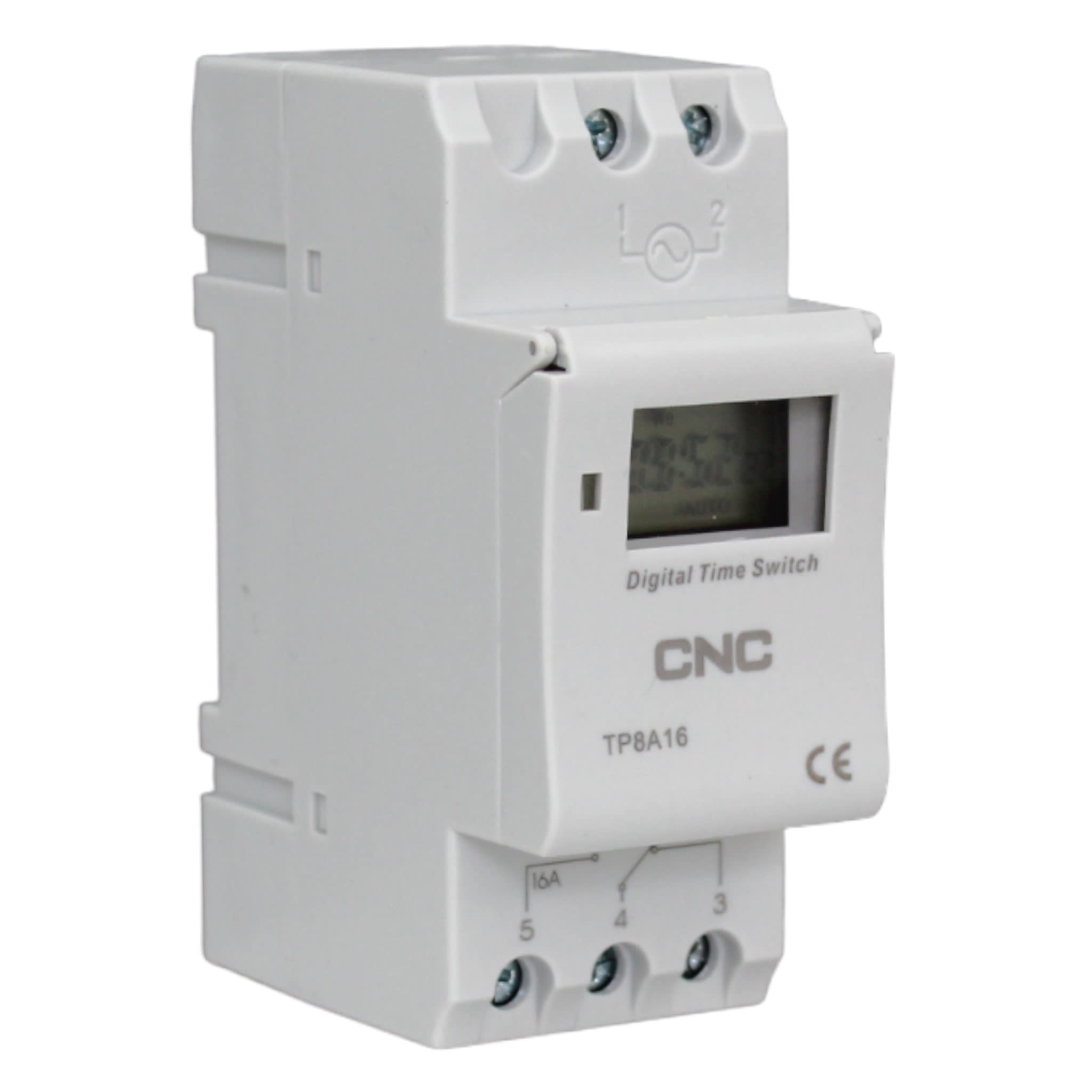 Temporizador Digital Programable 1NA-1NC 16A 220V CNC | Ferrelectrica ...
