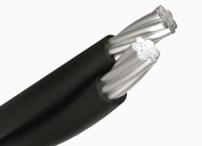 Cable de Aluminio Preensamblado 2X25 mm2 Aislado x Mts