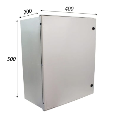 Gabinete De Poliéster 500x400x200 C/Placa Montaje1