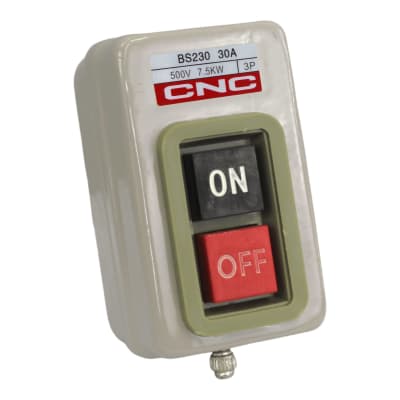Botonera partir-parar metal s/p c/reten 3p 7.5kw