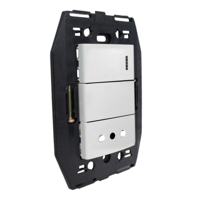 Conjunto Int 9/12 + Enchufe 10a S/Tapa Blanco Kalop1