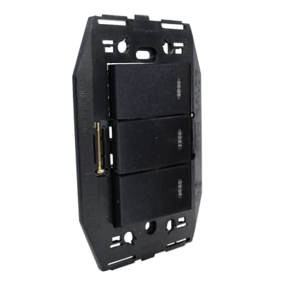 Conjunto Interruptor 9/32 S/Tapa Negro Kalop1