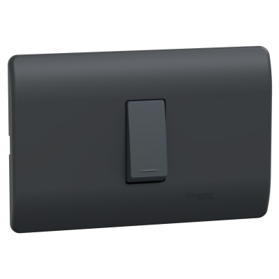 Pulsador 16A 250V Black Genesis MWD62066