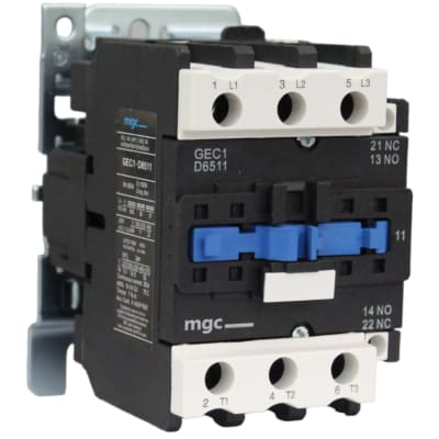 Contactor GEC1 65A Bobina 220VAC AC3 380V 30KW 1NO+1NC MGC