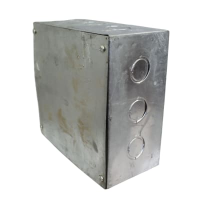 Caja Galva. en Caliente B-22 200X200X100 Pre-Picada Tapa Emp