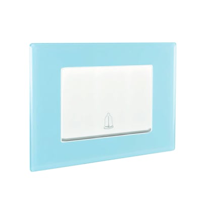 Interruptor Pulsador Timbre Teclón 73mm 10A CRYSTAL LEXO