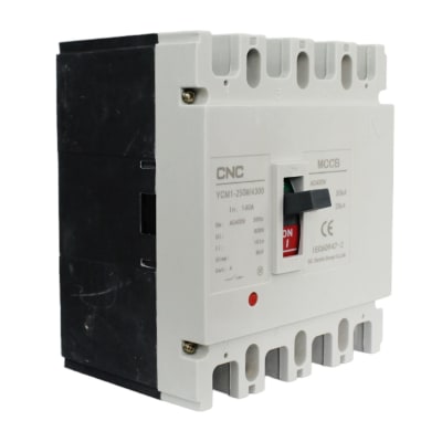 Interruptor Caja Moldeada YCM-250 140A 50kA 4P CNC