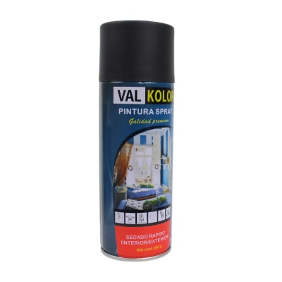 Pintura Spray Negro Opaco