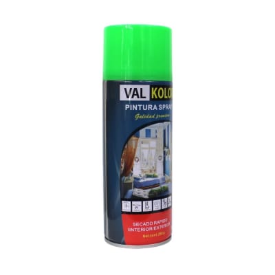 Pintura Spray Verde Fluorescente