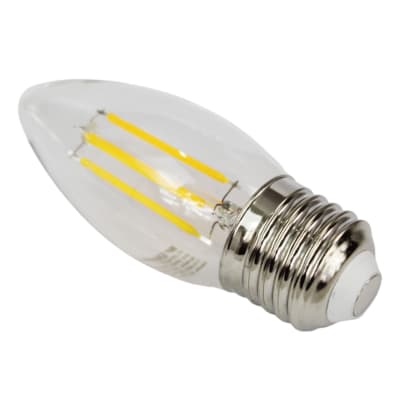 Ampolleta Filamento LED Vela 4W 2700K E27 400LM