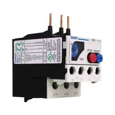 Mini Relé Térmico NR2-11.5 (0.4-0.63A) Para NC6 Chint1