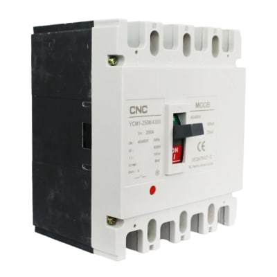 Interruptor Caja Moldeada YCM-250 200A 50kA 4P CNC