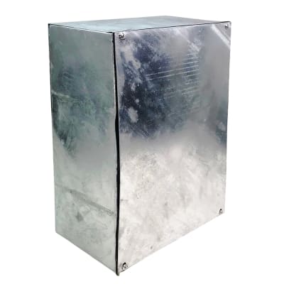 Caja Galva. en Caliente C-34 400x300x150 Lisa Tapa y Empaq.