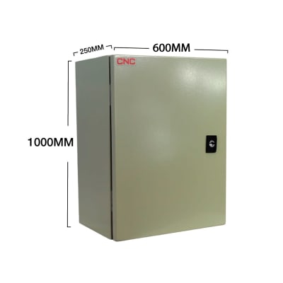 Gabinete met. 2 puertas 1000x600x250 IP65