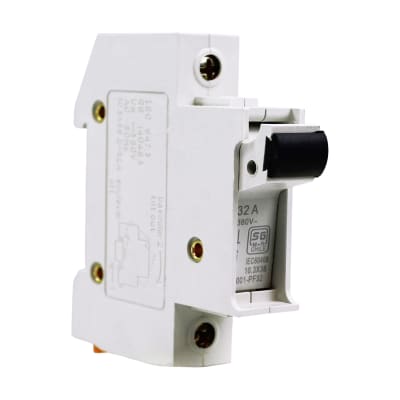 Porta Fusible Unipolar 10 X 38 mm. 380V Máximo 32A. SAIME