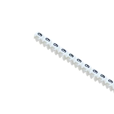 Marca Cable Blanco Nº 9 (1,5-2,5 Mm2) Tira 30u1