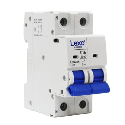 Automático 1P+N 16A 6kA Curva C 240V/415V EBS7BN Lexo