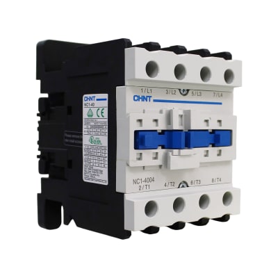 Contactor 40A AC3 4P 18.5kw Bobina 220vac Nc1 Chint
