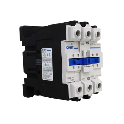Contactor 95A AC3 3P+1NA+1NC 45kw Bobina 220vac Nc1 Chint