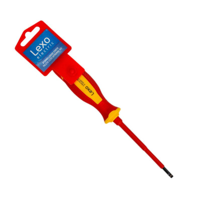Atornillador Aislado Corto Paleta 4x100mm 1000v Lexo1