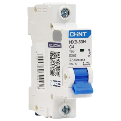 Interruptor Automatico 1x4a 10ka Curva (C) Nxb-63h Chint