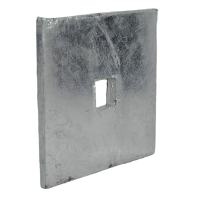 Golilla 100x100mm Con Perforacion 5/8 Lexo1