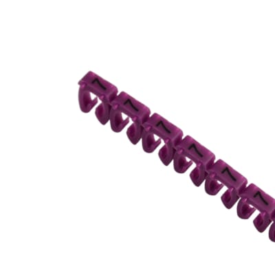 Marca Cable Violeta Nº 7 (4,0-6,0 Mm2) Tira 20u