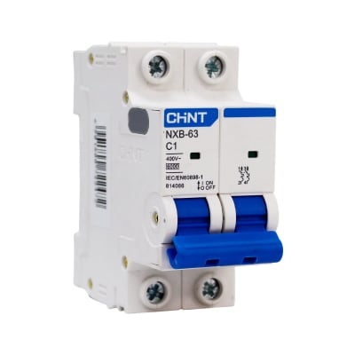 Automático 2x1A 6kA Curva C 230/400V NXB-63 Chint
