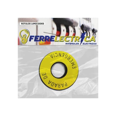 Rotulo Lamicoide Adhesivo (Parada De Emergencia) 60x60 3 Un1